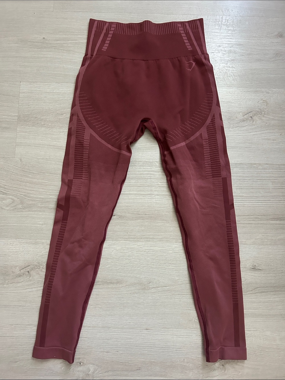 Gymshark Seamless High Waist Leggings - Burgundy
